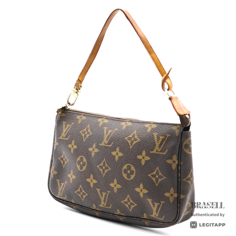 LOUIS VUITTON ルイ・ヴィトン ポシェットアクセソワール Monogram ポシェットアクセソワール M51980 AR1908 ショルダーバッグ Monogram Canvas Brown レディース