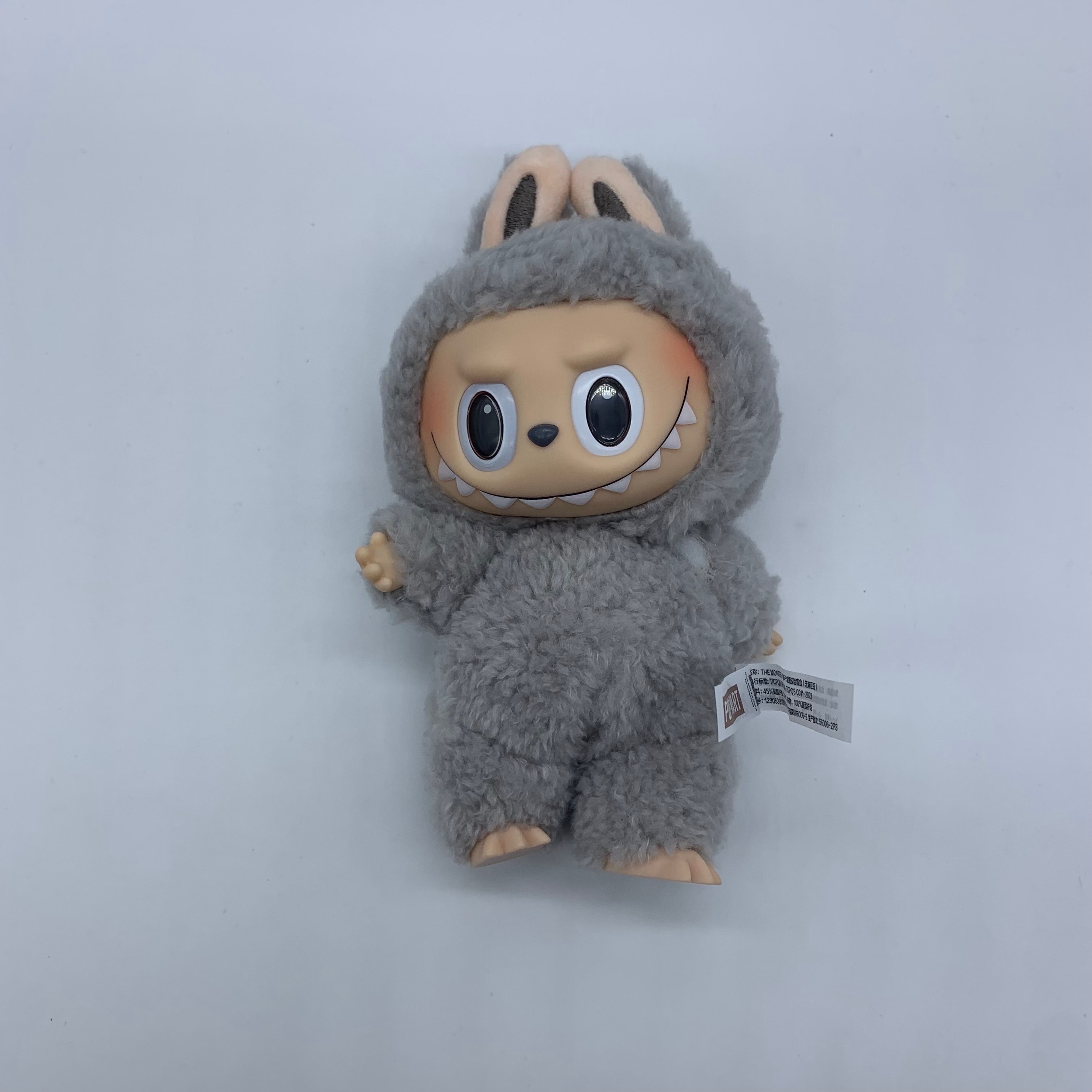 POP MART THE MONSTERS (LABUBU) Exciting Macaron Plush Series SESAME BEAN