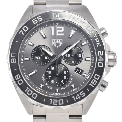 タグホイヤー TAG HEUER CAZ1011 フォーミュラ1 グレー クォーツ メンズ 良品 腕時計 I#147467