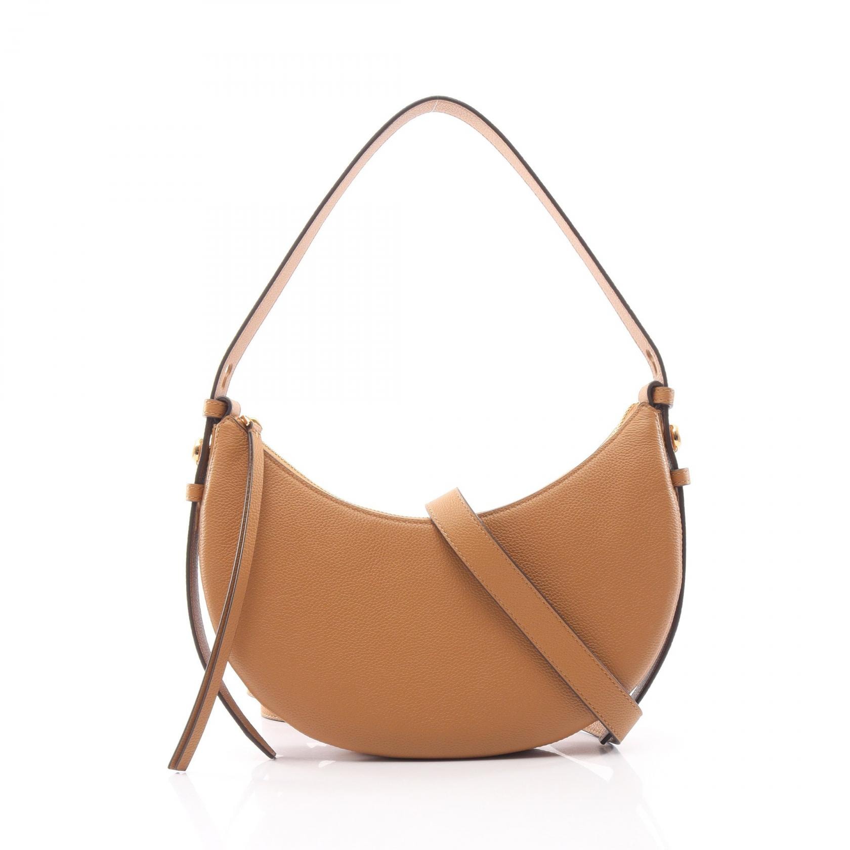 トリーバーチ Tory Burch Romy Half Moon 2WAY ショルダーバッグ バッグ レザー レディース ブラウン系 178677227 【新品】