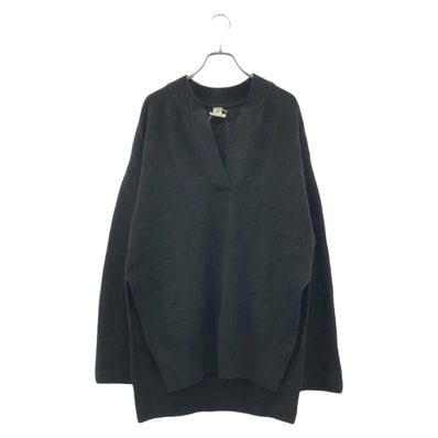 エルメス HERMES ニット ニット 衣料品 トップス ウール メンズ ブラック系 【中古】