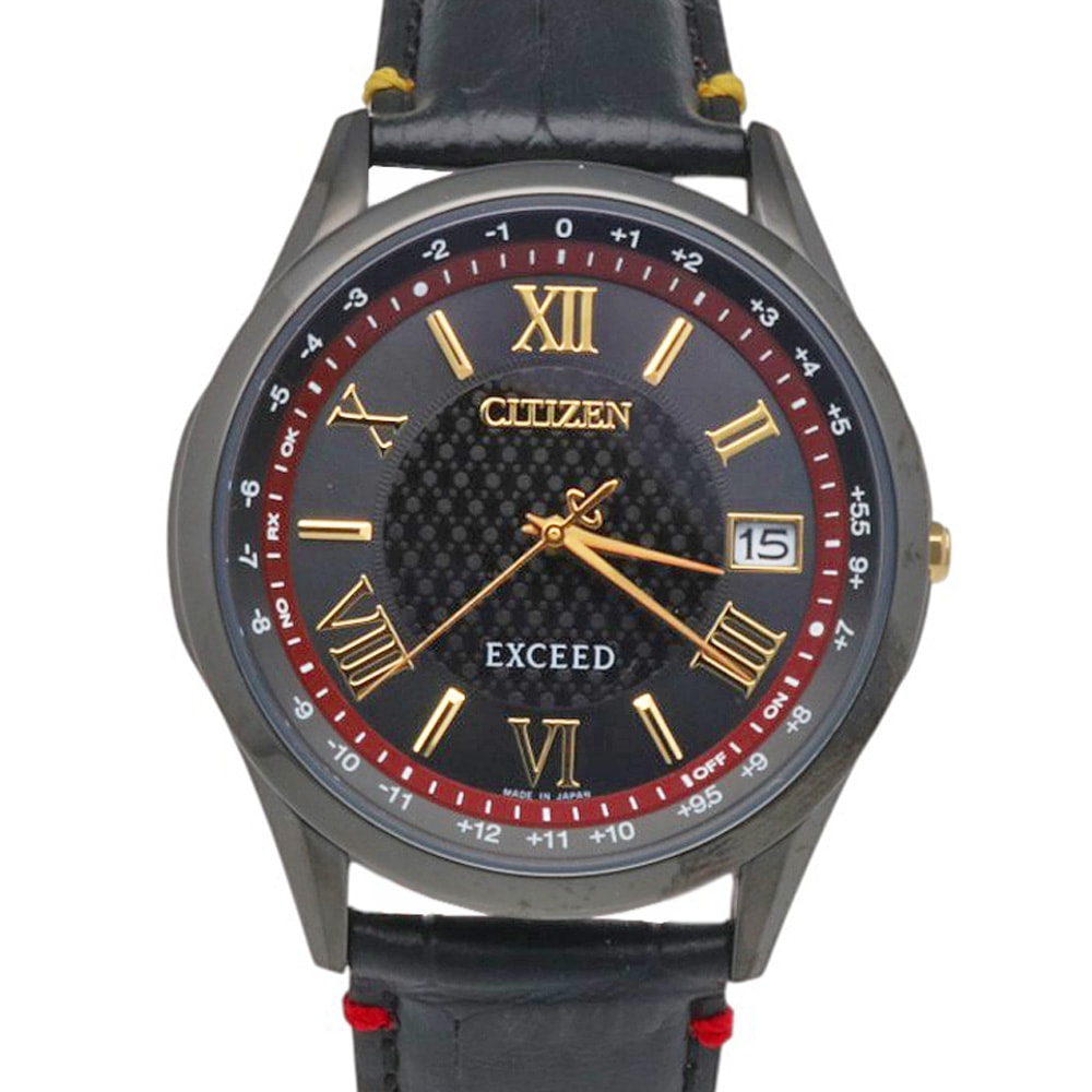 シチズン エクシード 腕時計 時計 CB1118-01E ソーラー電波時計 メンズ 1年保証 CITIZEN  中古