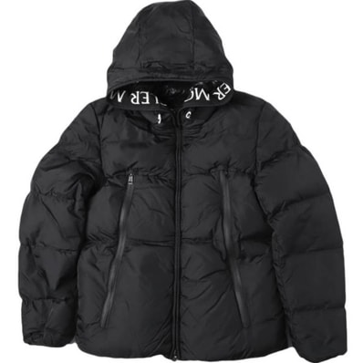 MONCLER モンクレール MONTCLA モンクラ ダウンジャケット E20914194385 C0300 2 BLACK グログランロゴバンド アウター g27572