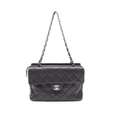 シャネル CHANEL マトラッセ トートバッグ バッグ キャビアスキン(グレインドカーフ) レディース ブラック系 【中古】