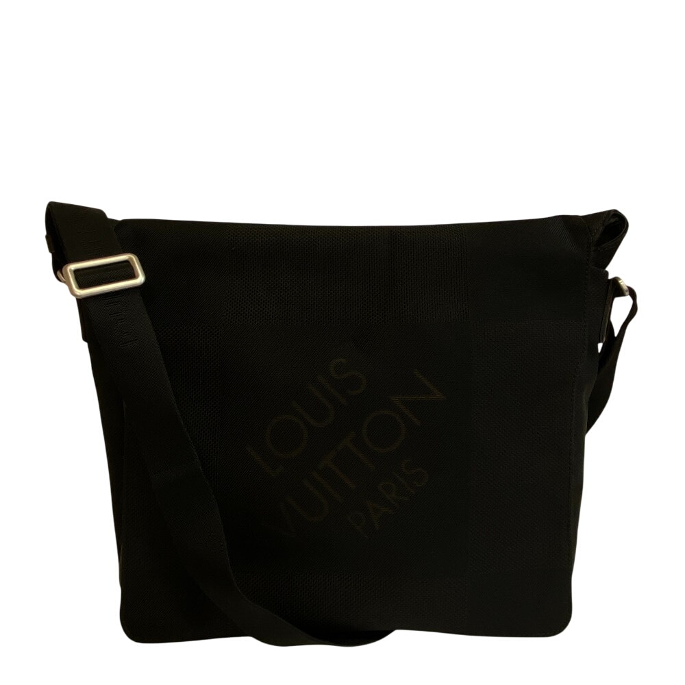 ルイヴィトン LOUIS VUITTON ショルダーバッグ ダミエジェアン プチメサジェ メッセンジャーバッグ M93618 ブラック