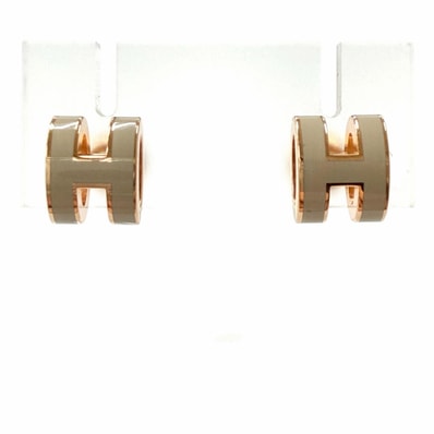 極美品 エルメス ピアス ミニポップアッシュH レディース