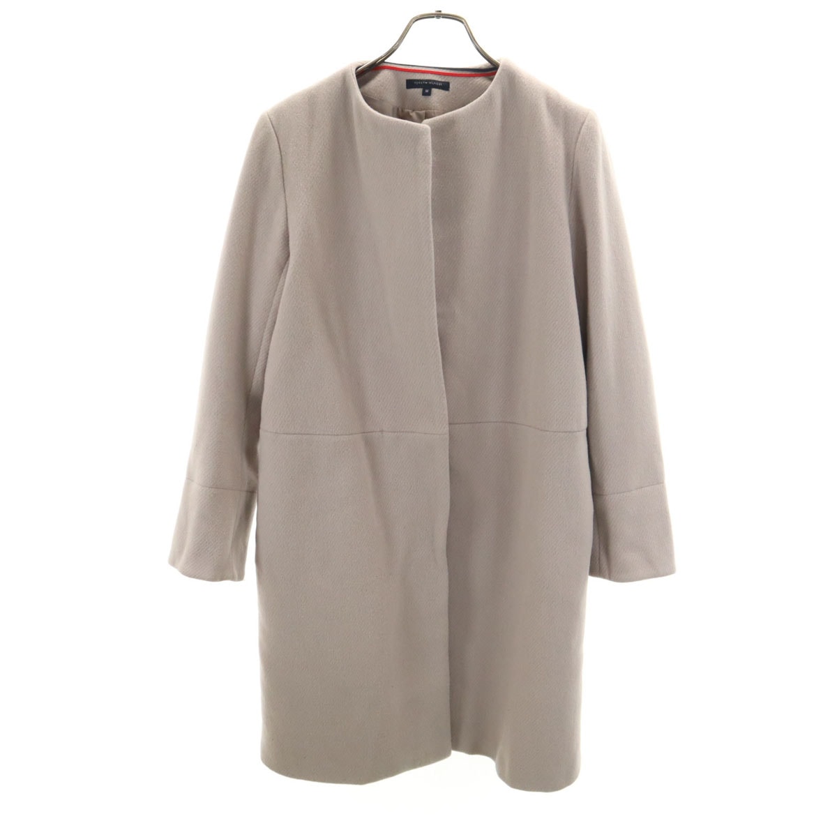 TOMMY HILFIGER トミーヒルフィガー ウールコート M ピンクグレー