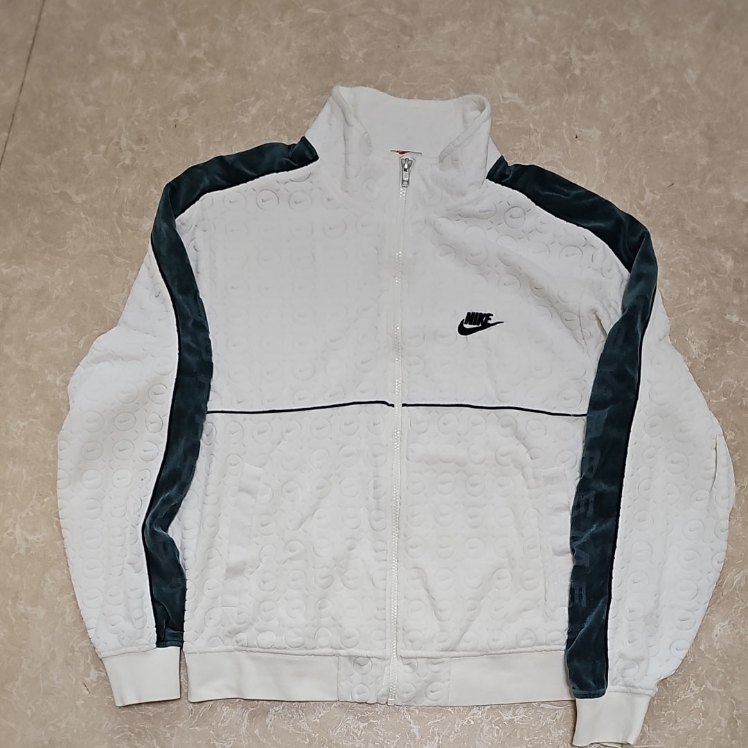 Supreme / Nike® Velour Track Jacket "White"