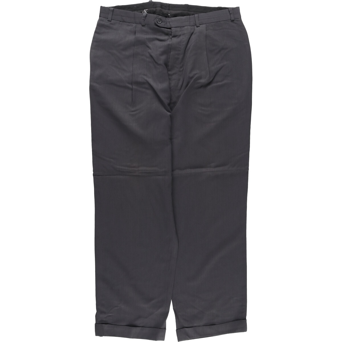 古着 90~00年代 カルバンクライン Calvin klein ワンタック スラックスパンツ メンズw36相当/eaa567609
