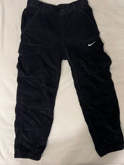 Supreme / Nike Arc Corduroy Cargo Pant "Black"