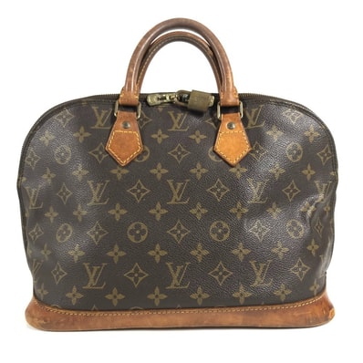 ルイヴィトン LOUIS VUITTON アルマ M51130 モノグラム カバン トートバッグ ハンドバッグ モノグラムキャンバス ブラウン