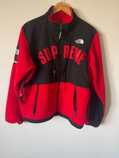 Supreme x The North Face Arc Logo Denali Fleece Jacket "Red"
