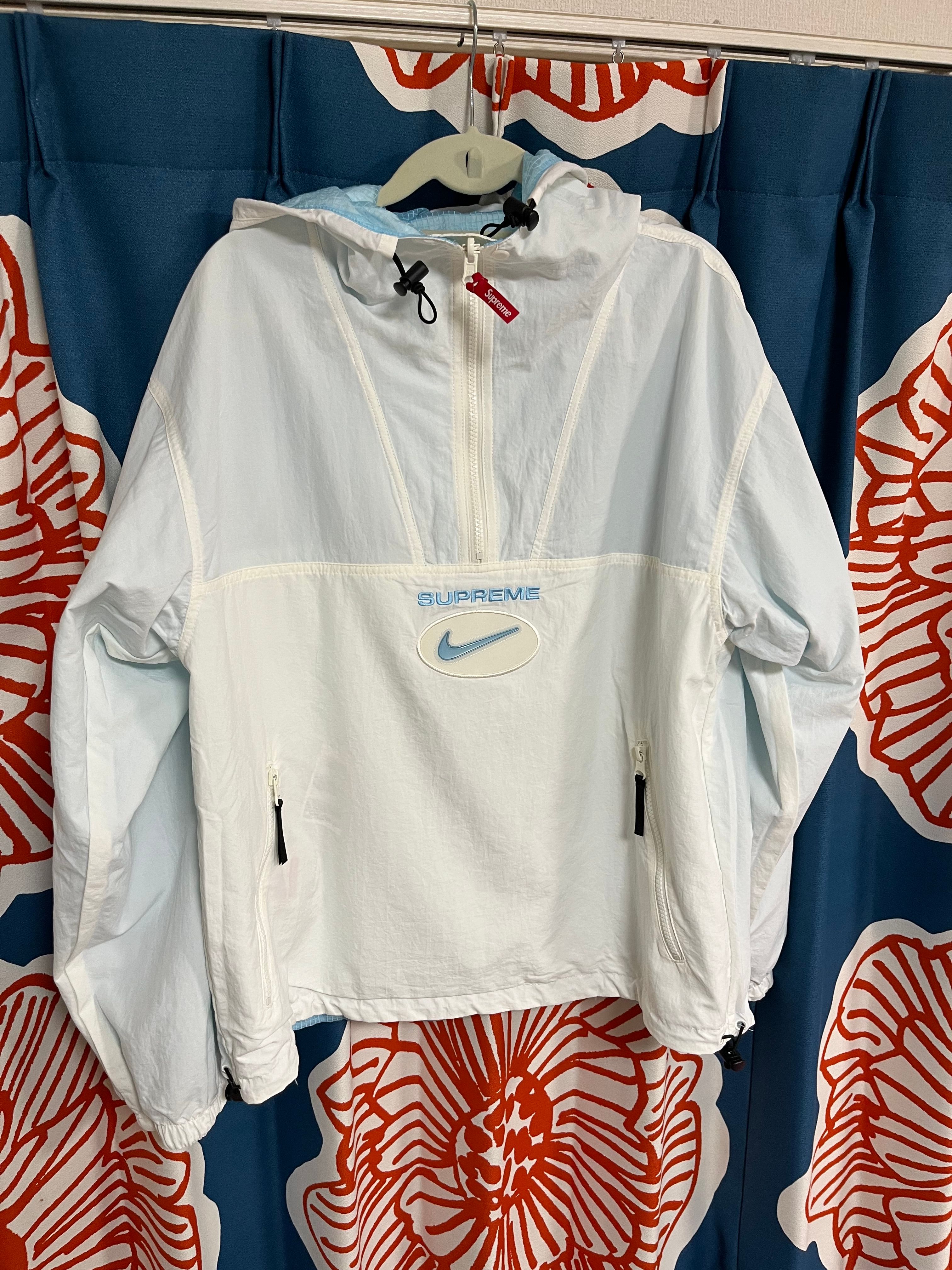 Supreme / Nike Jewel Reversible Ripstop Anorak "White"