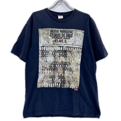 シュプリーム 19AW Martin Wong lglesia pentecostal Tee L