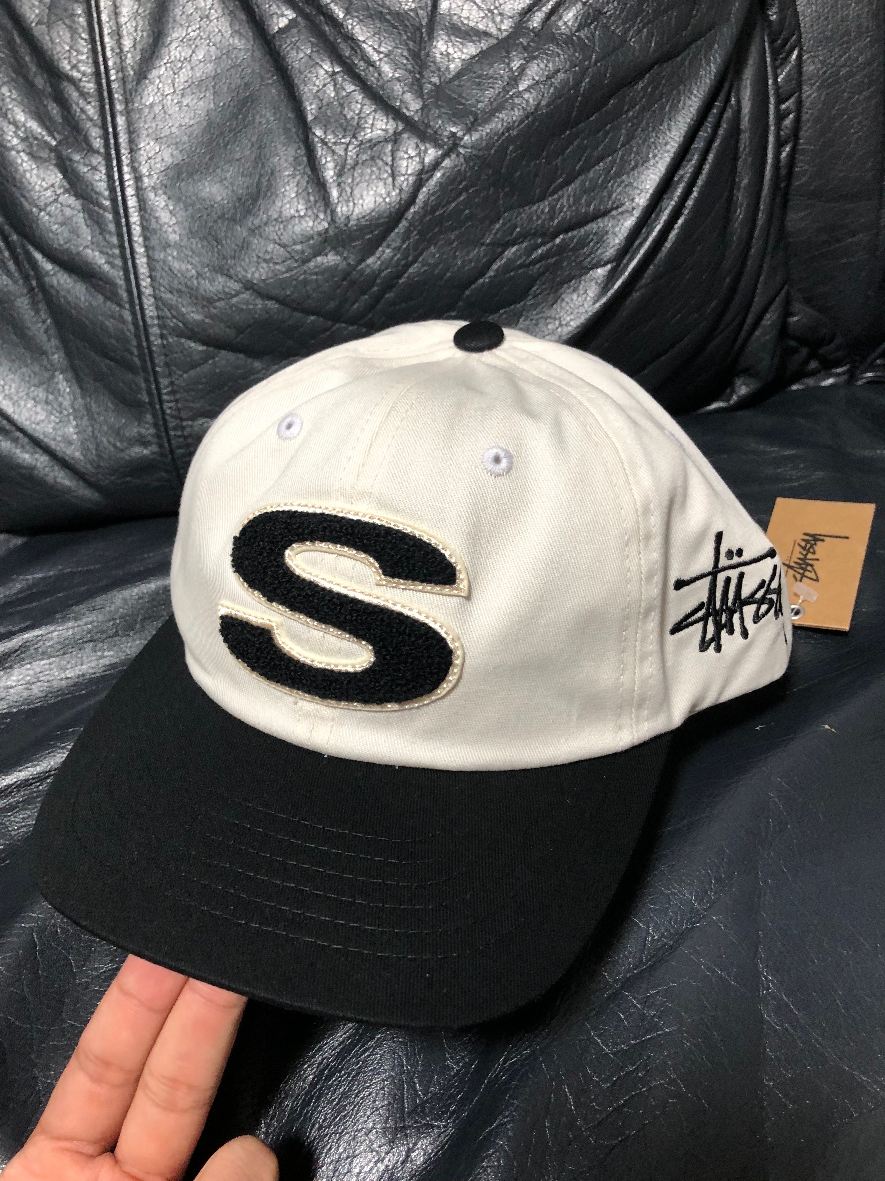 Stussy Low Pro Chenille S Snapback "Natural" 1311061