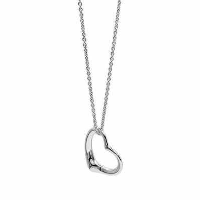 TIFFANY&Co. ティファニー オープンハート ネックレス
ペンダント エルサペレッティ SV925 シルバー 新品仕上済 レディース
【中古】