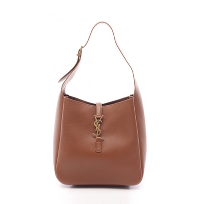 サンローランパリ SAINT LAURENT PARIS LE 5 A 7 ショルダーバッグ バッグ レザー レディース ブラウン系 713938AAAUQ2536 【中古】