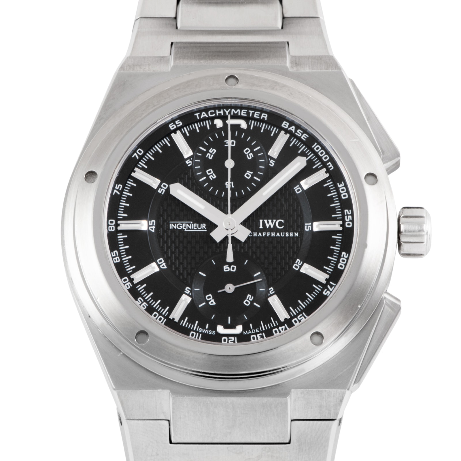 IWC インヂュニア クロノグラフ IW372501 ステンレススチール【中古】