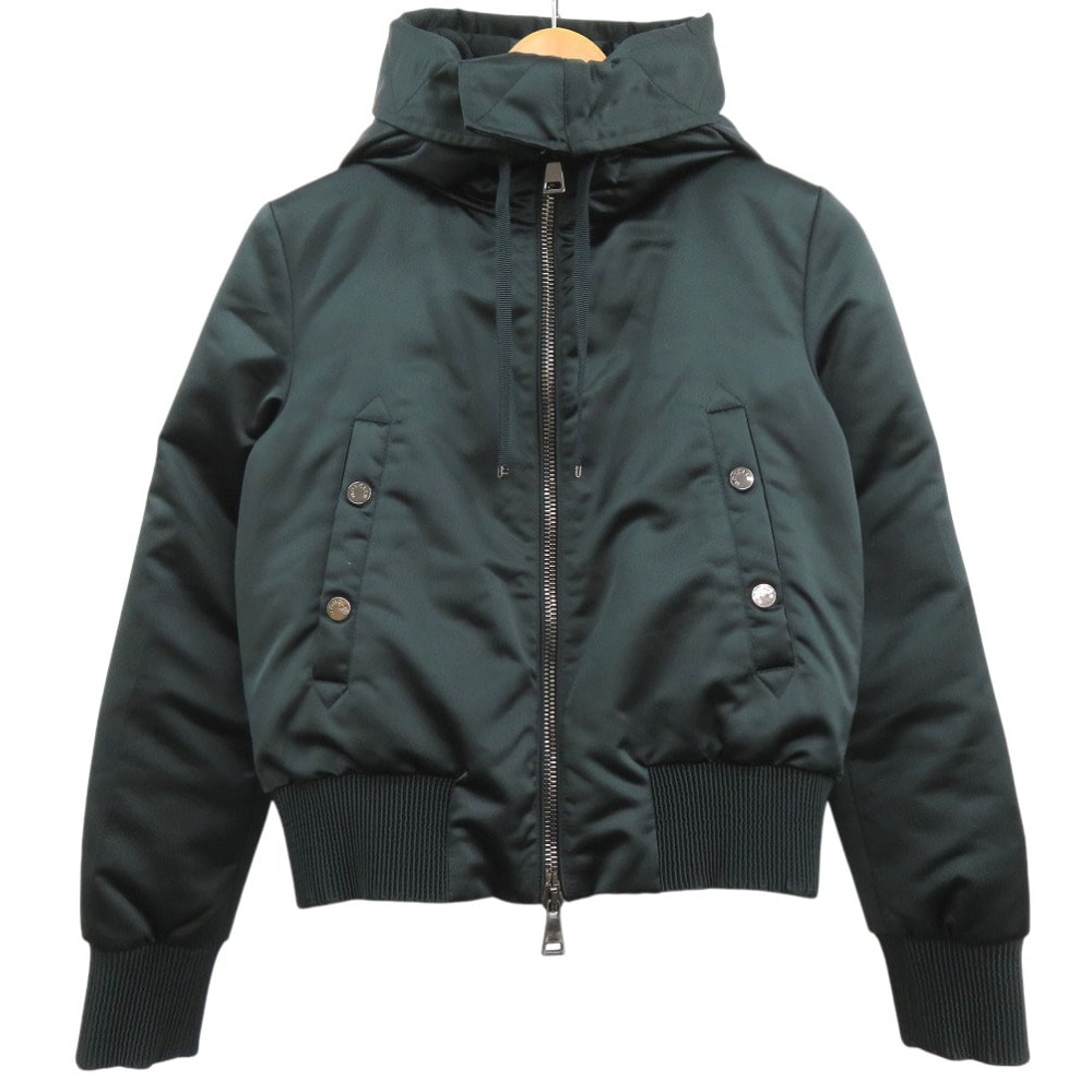 モンクレール  CORONIDE  ロゴタグ フード付き ショート