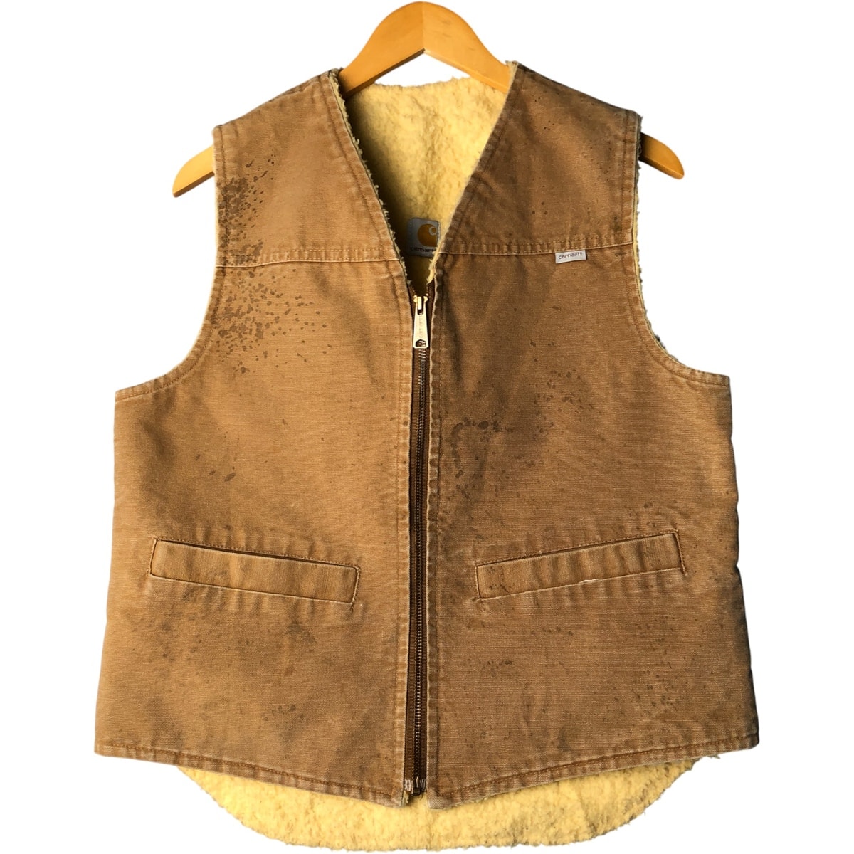 古着 80年代 カーハート Carhartt ダックベスト USA製 メンズM相当 ヴィンテージ/eaa600102