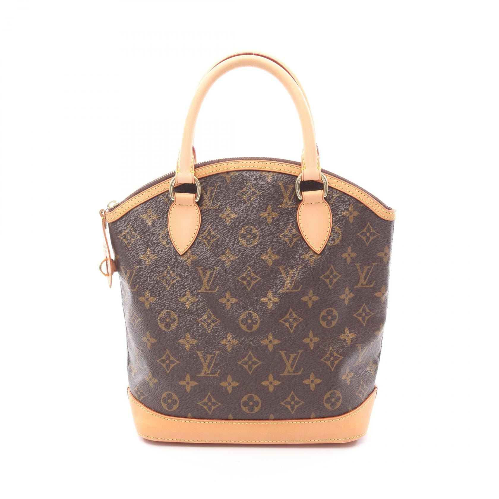 ルイ・ヴィトン LOUIS VUITTON ロックイット ハンドバッグ バッグ PVCコーティングキャンバス レザー モノグラム レディース ブラウン系 M40102 【中古】