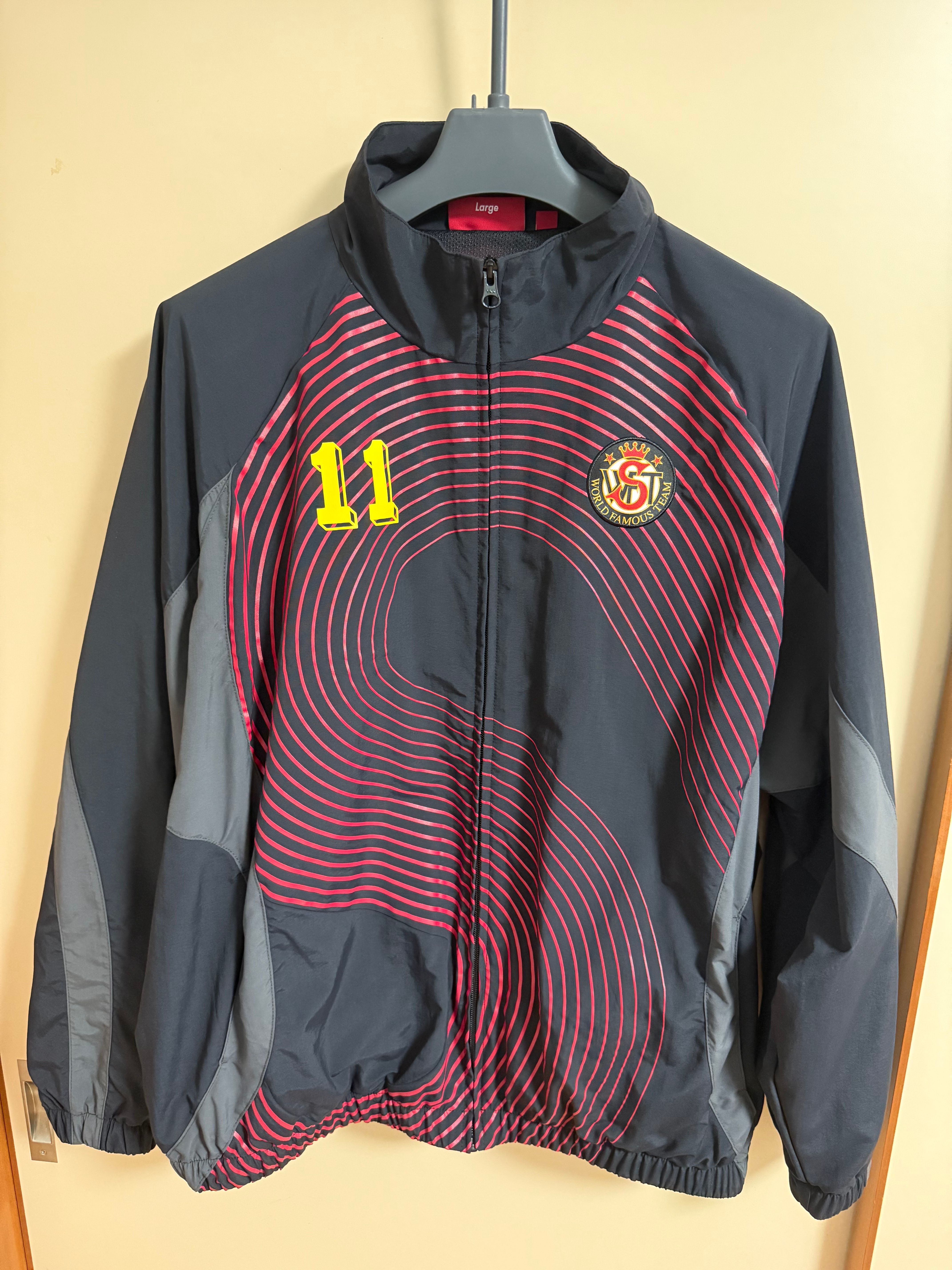 Supreme S Logo Track Jacket "Black"