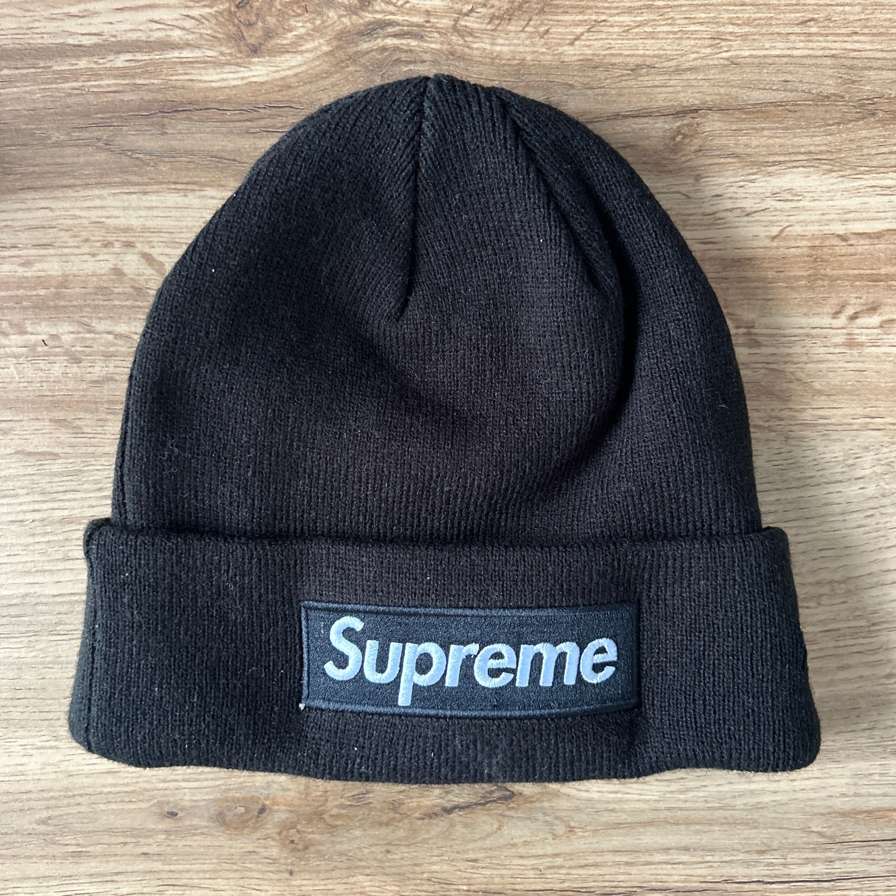 Supreme New Era Box Logo Beanie "Black" (23FW)