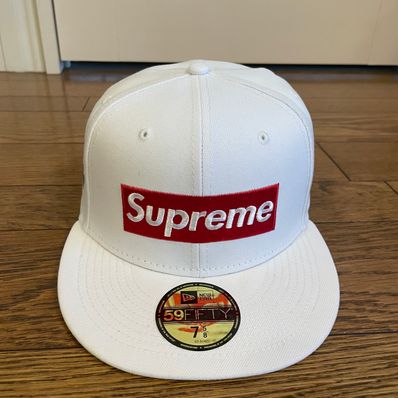 Supreme Money Box Logo New Era "White"