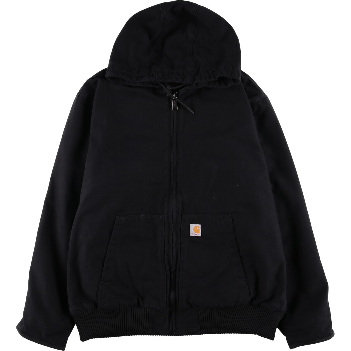 古着 カーハート Carhartt WASHED DUCK INSULATED ACTIVE JACKET ダックフルジップパーカー メンズXL相当/eaa562517