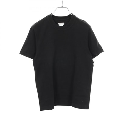 ボッテガヴェネタ BOTTEGA VENETA クルーネック 半袖Tシャツ 衣料品 トップス コットン レディース ブラック系 744780 【中古】