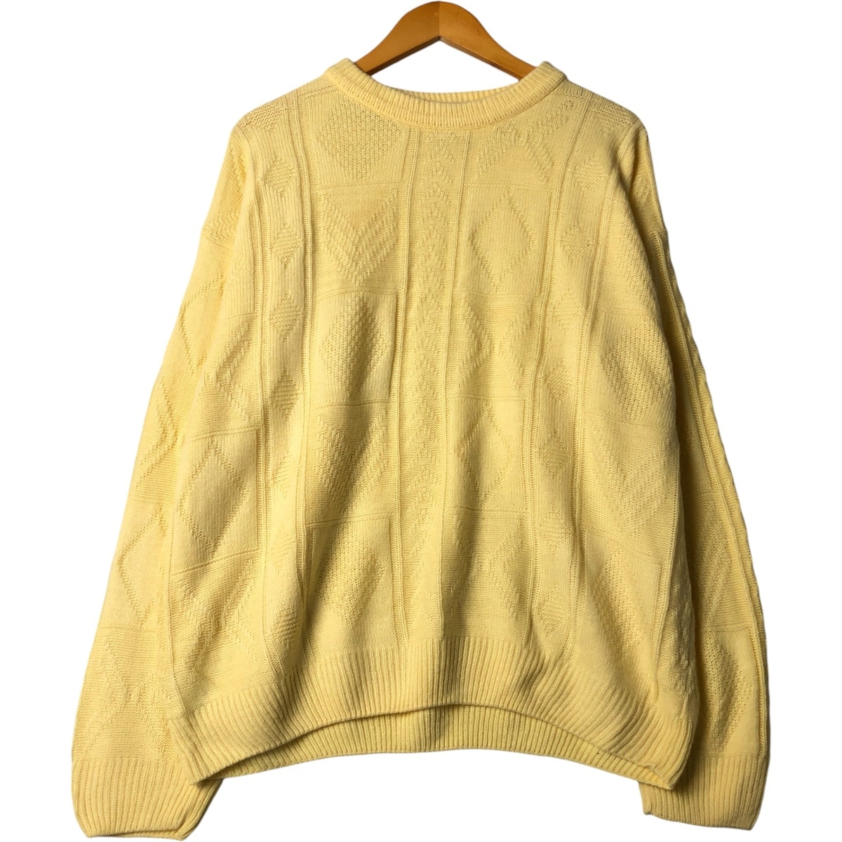 古着 セントマイケル St.Michael アクリルニットセーター 英国製 メンズL相当/eaa434136