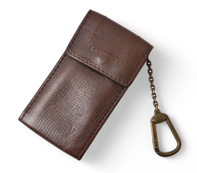 ルイヴィトン キーケース/キーポーチ/小物入れ キーレス収納 LOUIS VUITTON ヴィンテージ ミニポーチ/ユタ M92539 カフェ【中古】