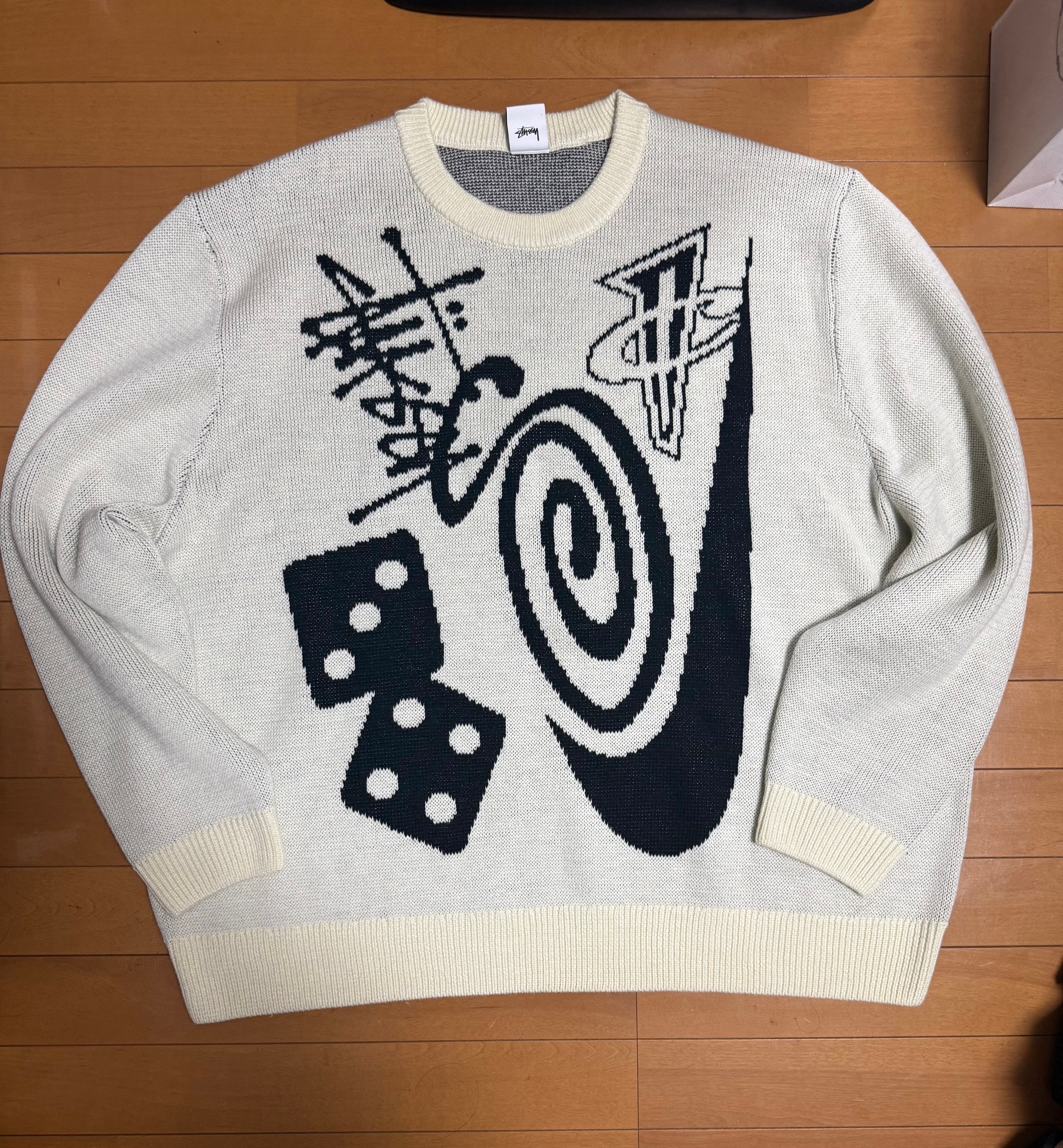 Stussy x Nike Icon Knit Sweater "Natural"