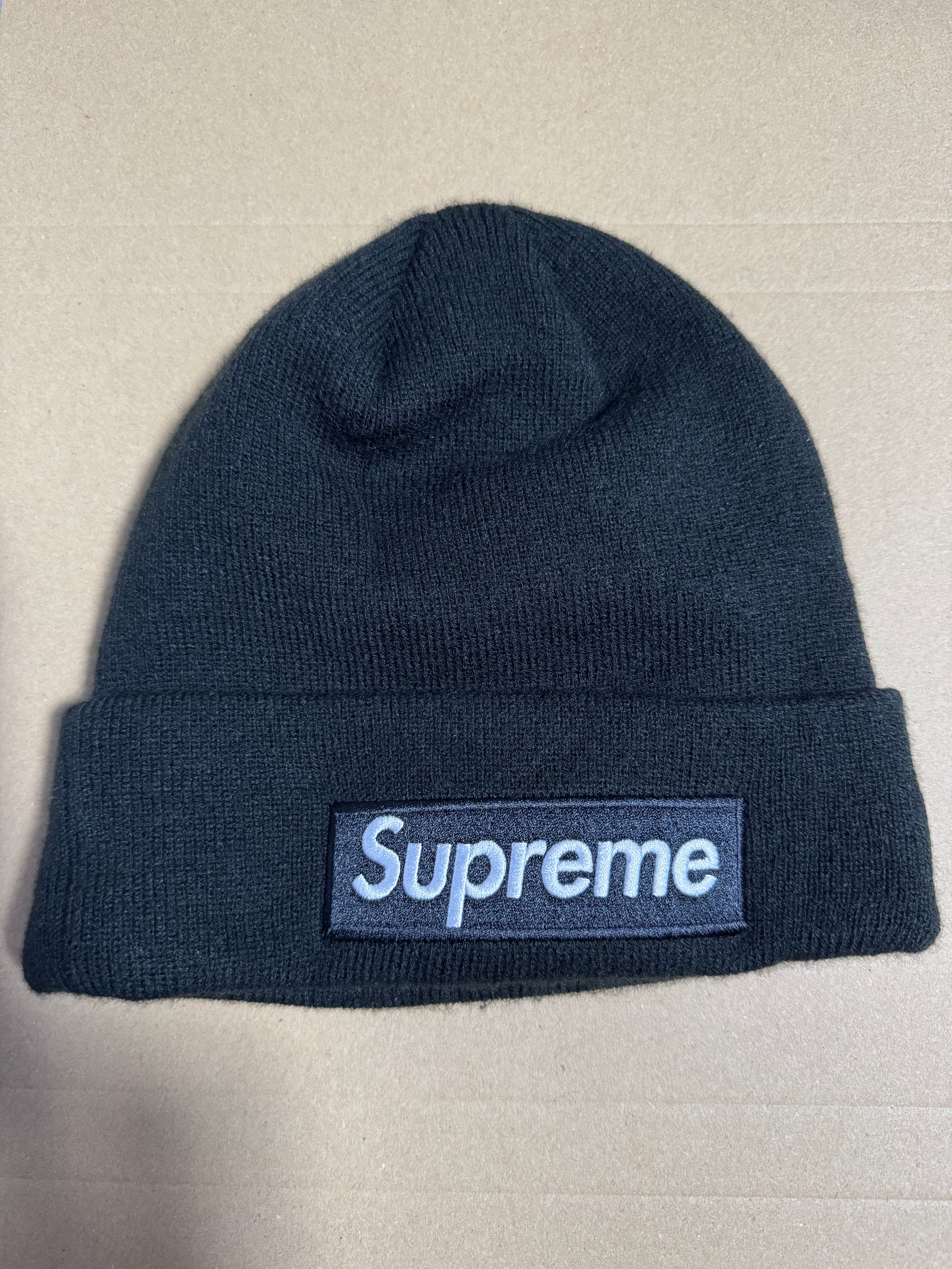 Supreme New Era Box Logo Beanie "Black" (23FW)