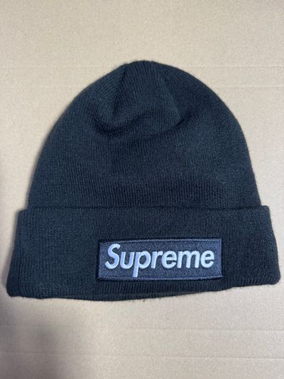 Supreme New Era Box Logo Beanie "Black" (23FW)