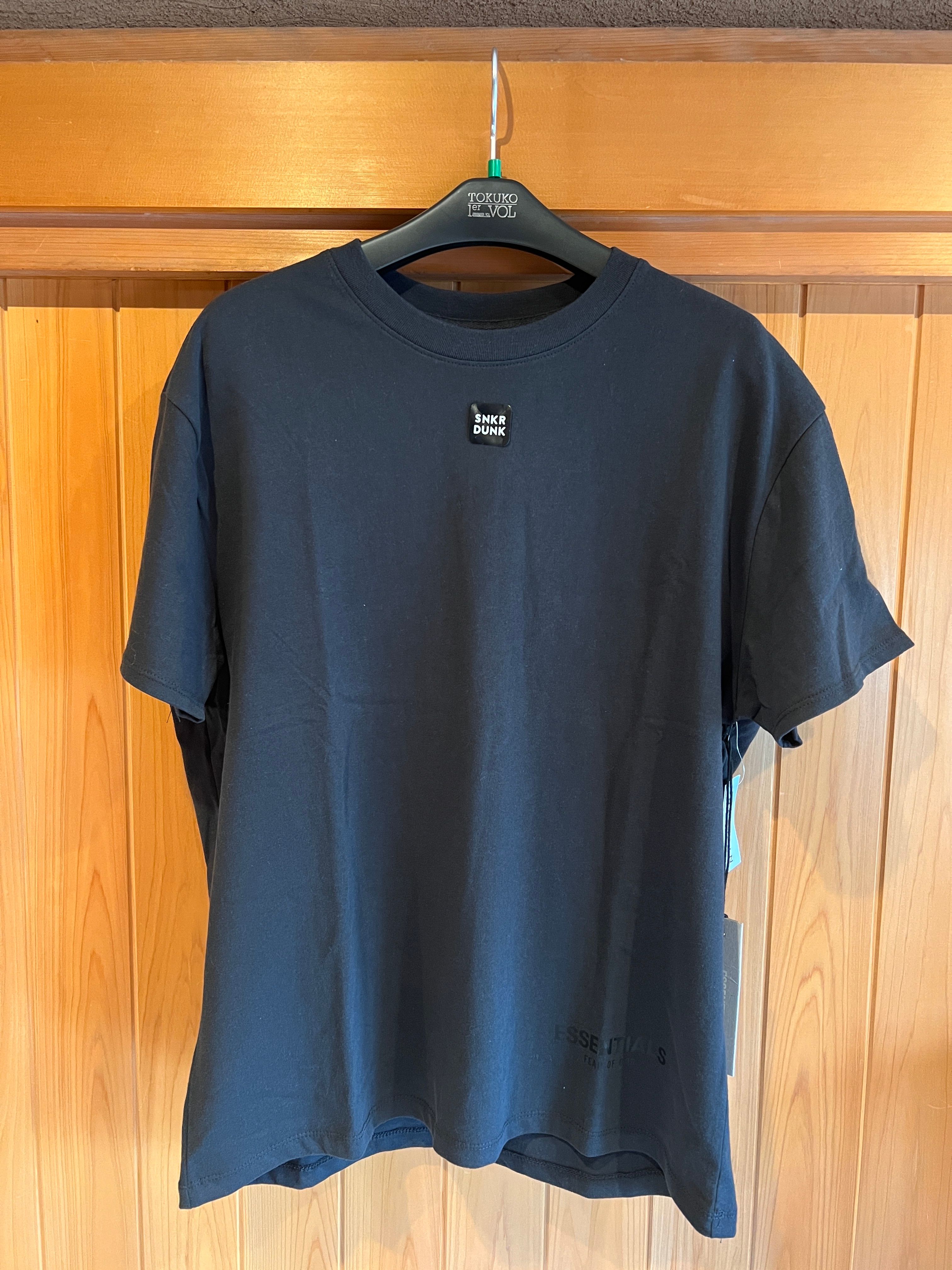 FEAR OF GOD ESSENTIALS 3M Logo Boxy T-shirt "Black"