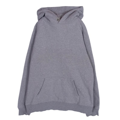 COMOLI コモリ パーカー 21AW U03-05002 コットン 吊裏毛 プルオーバー パーカー フーディー グレー系 3【中古】