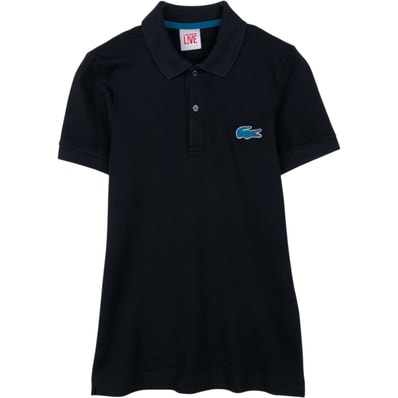 古着 ラコステ LACOSTE LIVE 半袖 ポロシャツ レディースS相当/eaa641987