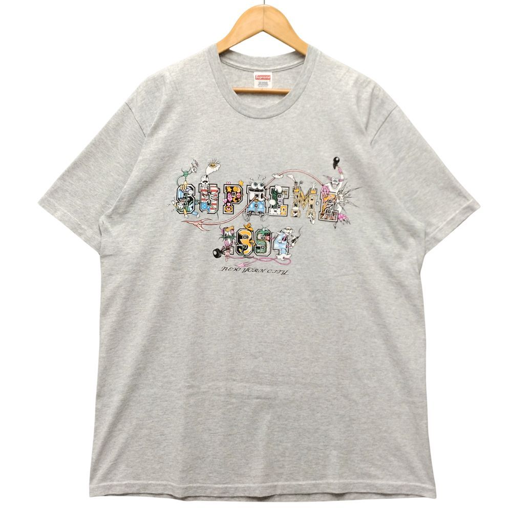 Supreme Varsity Tee "Ash Grey"