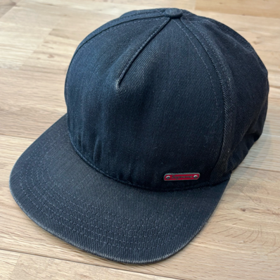 Supreme Enamel Logo 5-Panel エナメルロゴ 黒 キャップ シュプリーム ブラック