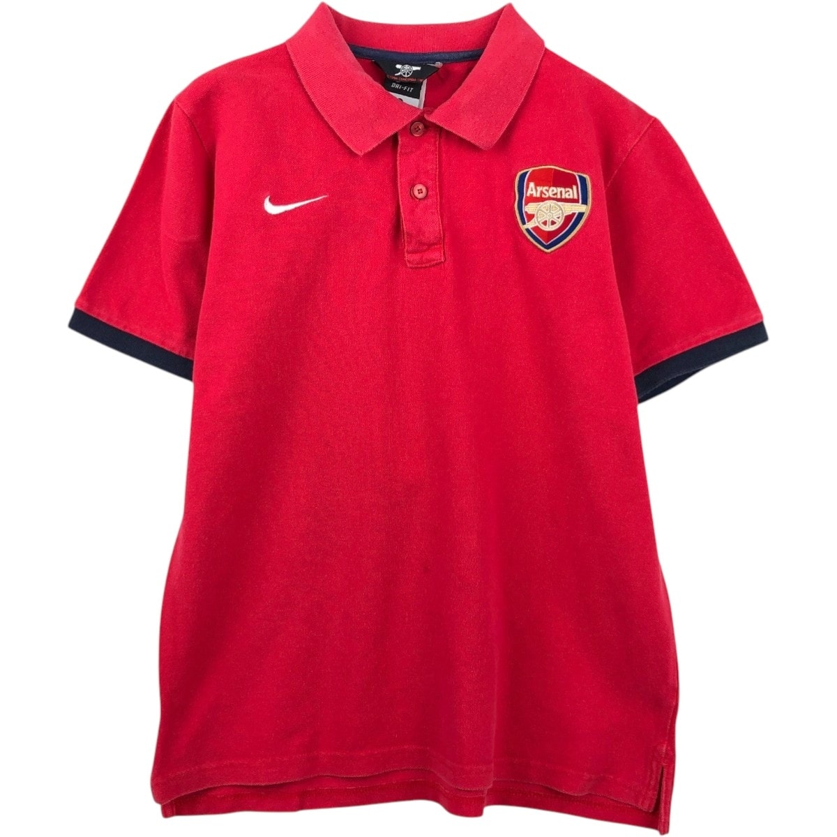 古着 ナイキ NIKE DRI-FIT PREMIER LEAGE プレミアリーグ ARSENAL FC アーセナル FC 半袖 ポロシャツ メンズS相当/eaa657544