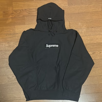 Supreme Box Logo Hooded Sweatshirt "Black" (23FW)