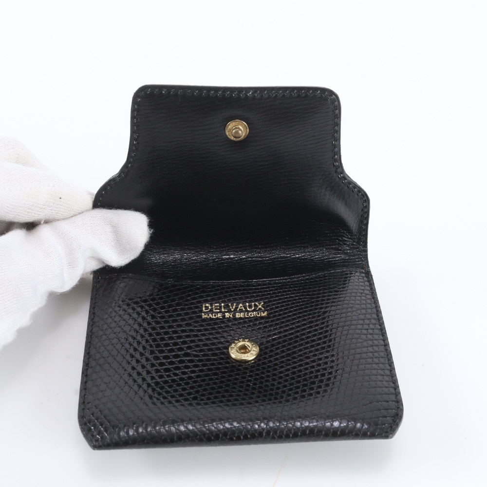 B (目立った傷や汚れなし)】□極美品 デルヴォー DELVAUXコインケース
