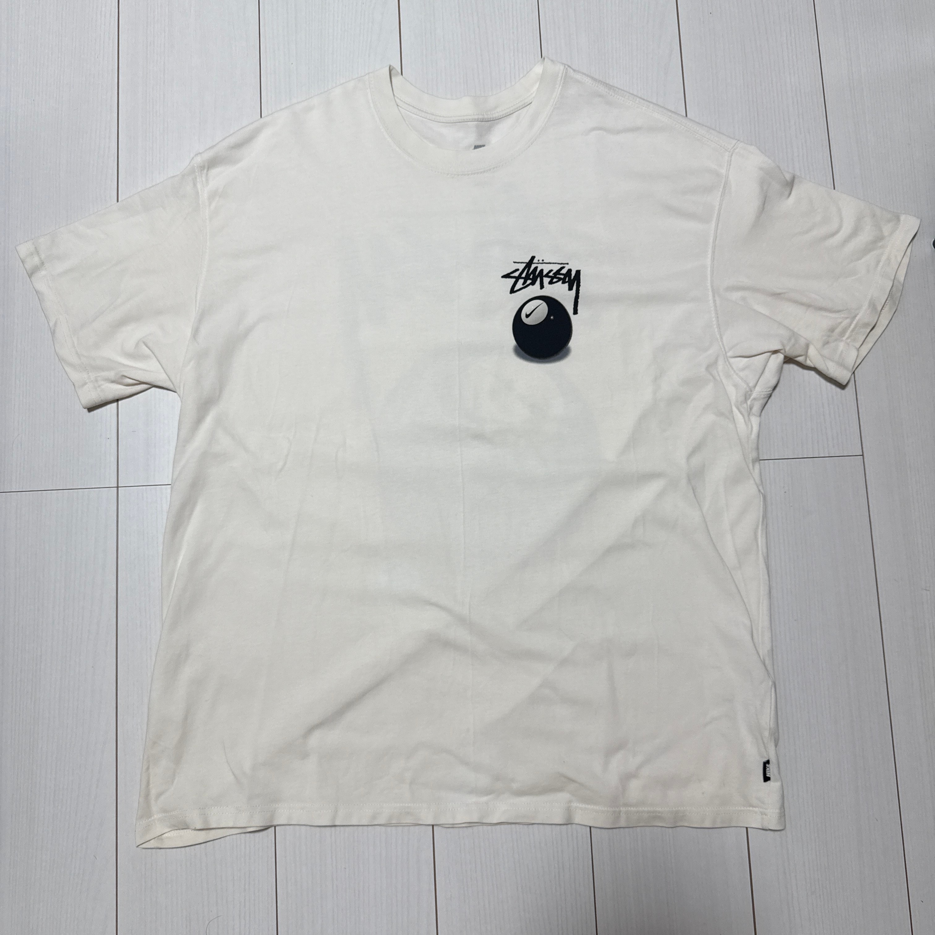 Stussy × Nike SS 8 Ball T-Shirt "White"
