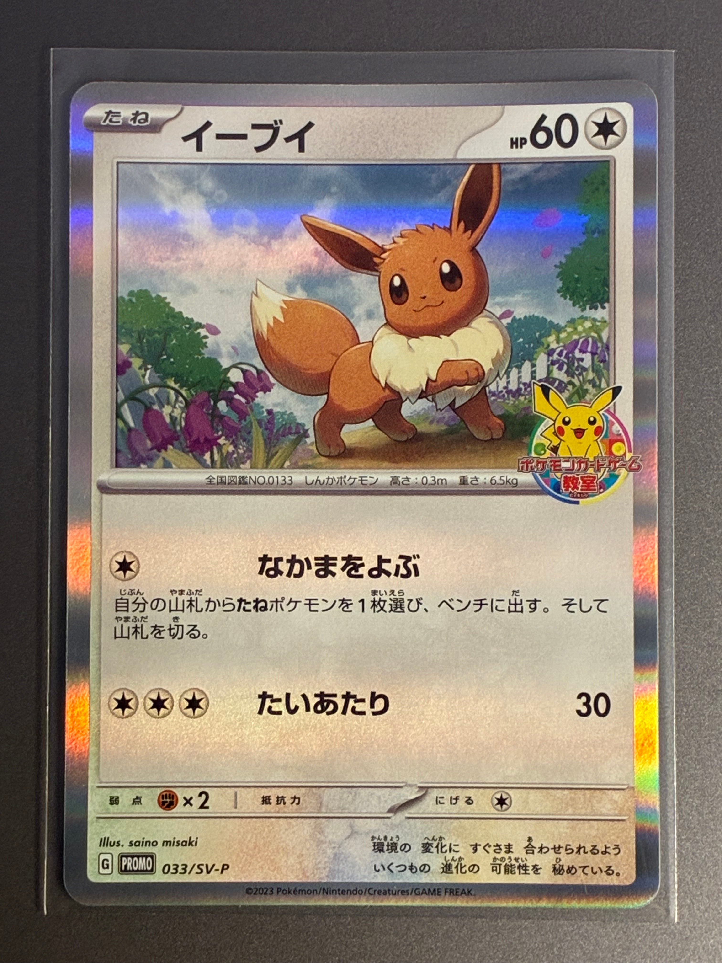 イーブイ: プロモ [SV-P 033](「 ポケモンカードゲーム教室