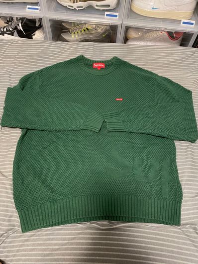 supreme small boxニット