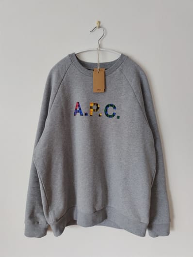 A.P.C. Sweat Shaun "Heathered Grey"