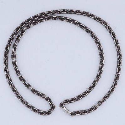 Chrome Hearts Paper Chain Necklace "Silver"