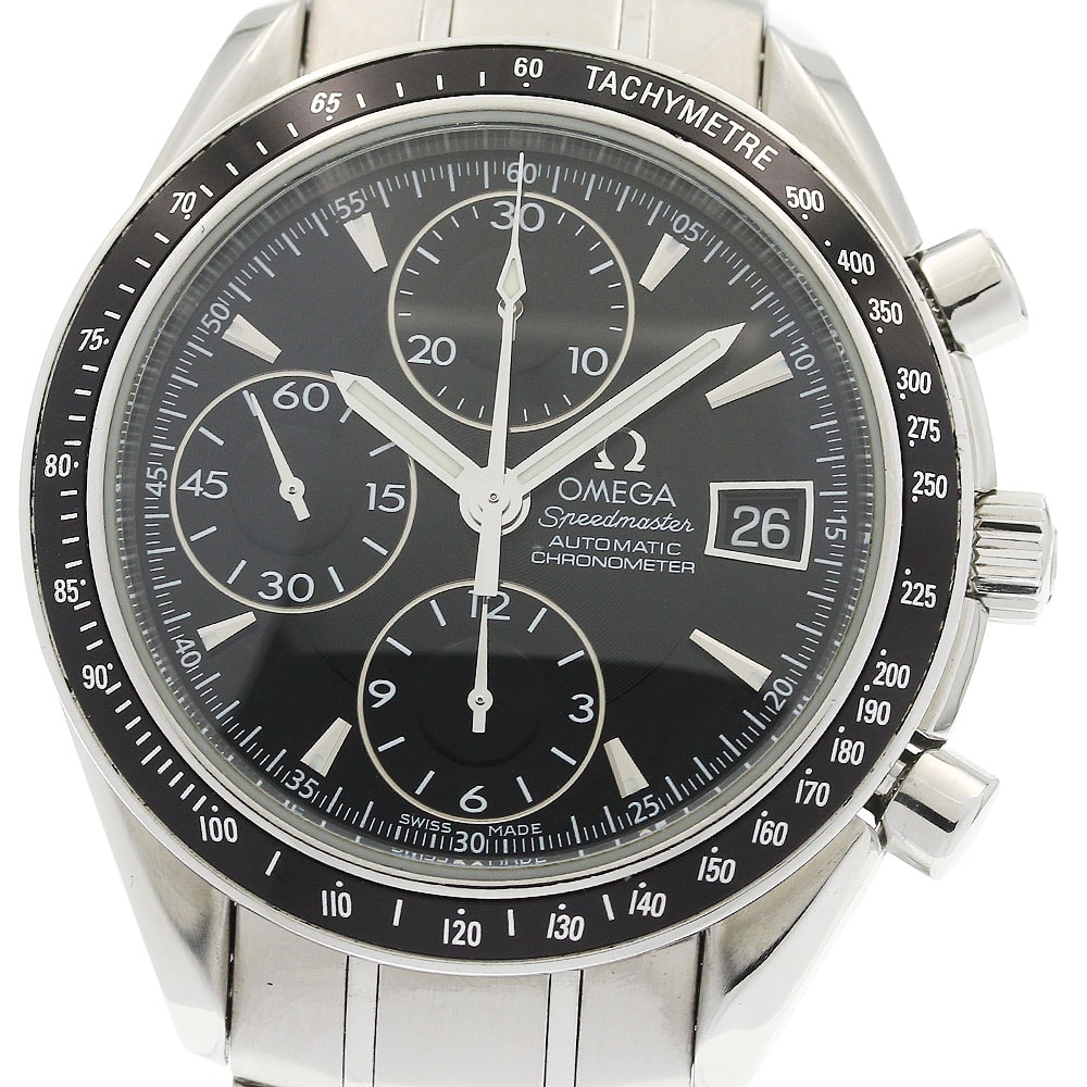 ☆良品 オメガ スピードマスター デイト 3210.50 メンズ 【中古】