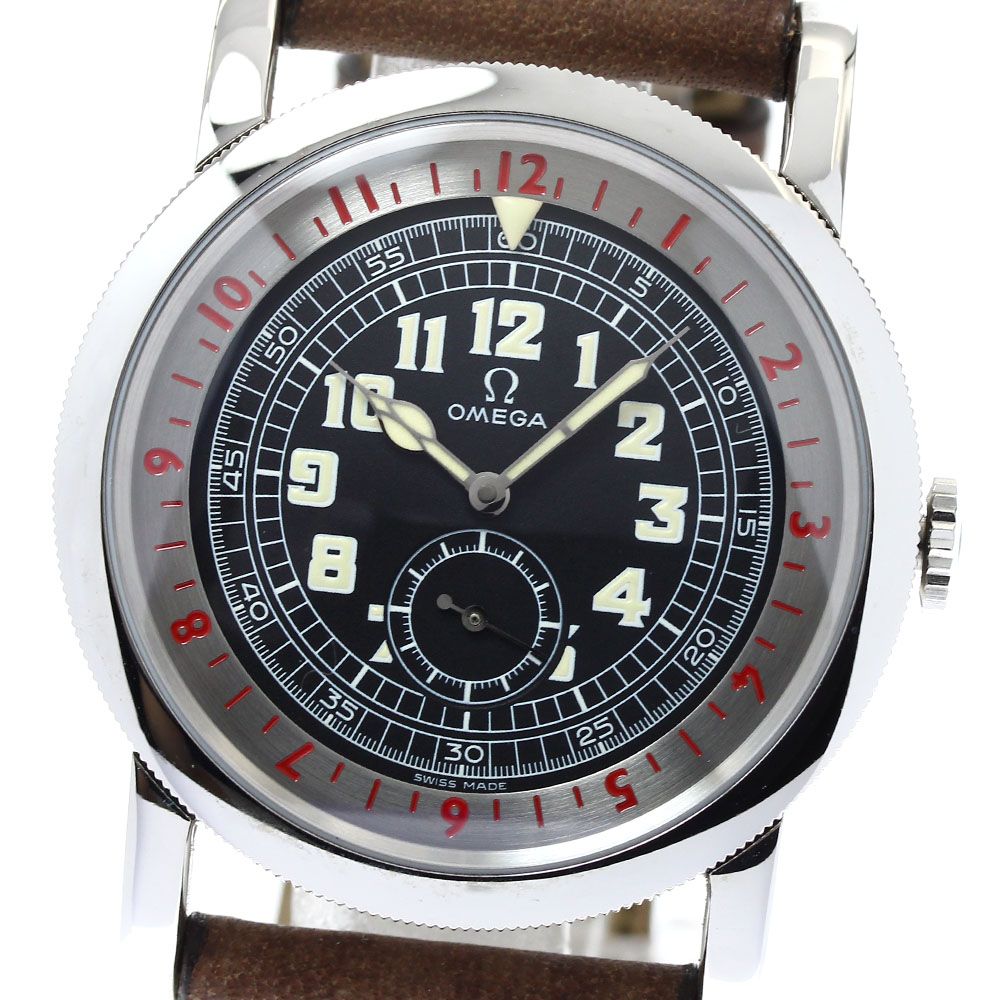 オメガ ミュージアムコレクション パイロットウォッチ メンズ 【中古】